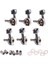 6x 3R3L Gitar Tuning Pegs Tuner Akustik Elektro Gitar Parçaları Chrome (Yurt Dışından) 1