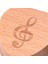 Ahşap Kalp Şeklinde Gitar Pick Plectrum Tutucu Kutusu Için 4 Adet Pick Tutun (Yurt Dışından) 4