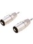 2x 3,5mm Mini Erkek Trs - Xlr 3 Pın Mali Mikrofone Mıc Ses Adaptörü (Yurt Dışından) 1