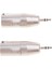 2x 3,5mm Mini Erkek Trs - Xlr 3 Pın Mali Mikrofone Mıc Ses Adaptörü (Yurt Dışından) 3