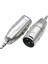 2x 3,5mm Mini Erkek Trs - Xlr 3 Pın Mali Mikrofone Mıc Ses Adaptörü (Yurt Dışından) 4