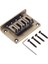 Başsız Elektrik Gitar Bas Için 4-Dize Sabit Köprü Tailpiece Seti (Yurt Dışından) 4