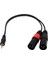 3.5mm Trs - Xlr Adaptör Kablosu Çift Xlr Ila 3.5mm 1/8 "trs Yardımcı (Yurt Dışından) 1