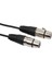 Xlr Yama Kablosu Erkek To 2 Dişi Ses Mikrofonu Y Ayırıcı Adaptörü 1 Feet (Yurt Dışından) 3
