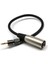 3,5mm 1/8 "stereo - Xlr Erkek 3 Pin Adaptör Yakın Mikrofon Kablo Kablosu (Yurt Dışından) 2