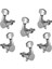 6 Adet 3l + 3r Metal Makine Kafaları Topuzlar Gitar Dize Tuning Pegs Tuner Seti (Yurt Dışından) 3