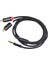 3,5mm Mikrofon Teli Kablo Kablosu Rca Dişi - Xlr Erkek Ses Adaptörleri Kiti (Yurt Dışından) 1