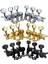 6x Gitar Dize Tuning Pegs Makine Dişli Oranı 1:18 Elektro Gitar Siyah Için 6r (Yurt Dışından) 4