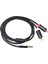 3,5mm Mikrofon Teli Kablo Kablosu Rca Dişi - Xlr Erkek Ses Adaptörleri Kiti (Yurt Dışından) 2