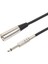 Amplifikatör Için 2x Siyah 3 Pin Xlr Tel Mikrofon Kablosu Müzik Parçaları (Yurt Dışından) 4