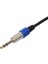 1ft 1/4 "trs 6.35MM Erkek - 3 Pin Xlr Kadın Audio Mic Uzantı Kablosu Kablosu (Yurt Dışından) 4