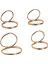 Gitar Parmak Seçtikleri 3 Parmak + 1 Başparmak Pleectrums Gitar Bas Gold Için Set (Yurt Dışından) 4
