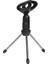 Katlanabilir Mini Masaüstü Mikrofon Tripod Standı, Mikrofon Klipleri ile Ayarlanabilir Yükseklik (Yurt Dışından) 3