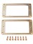 Altın Vida ile Lp Sg Gitar Için Metal Pick Up Yüzük Dağı (Yurt Dışından) 1