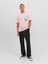 Jack & Jones Jortulum Landscape Tee Ss Crew Neck Pembe Erkek T-shirt 12235226-Prism 3