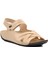 16.035 Kadın Bej Sandalet 3