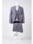 Slim Fit Erkek Çocuk Takım Elbise Üç Parça 1