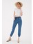 Fashion Friends Pamuklu Cepli Normal Bel Jogger Jeans Bayan Kot Pantolon 23Y0708K1 1