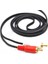 2rca - 3,5mm Stereo Aux Kablo 3 Metre Gold 2
