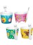 Cupice Kaşıklı Plastik Dondurma Seti 4' Lü - Dondurma Kabı Bpa Free Plastikten Üretilmiştir 2