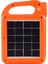 HB-6399A Cob Ledli Solarlı 3 Kademeli USB Çıkışlı Şarjlı Işıldak Fener (2 Parça Ampulü Unutma) 2