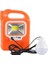 HB-6399A Cob Ledli Solarlı 3 Kademeli USB Çıkışlı Şarjlı Işıldak Fener (2 Parça Ampulü Unutma) 4