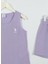 Düz Fuşya Kız Çocuk Pijama Takımı US1445 3