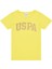 Baskılı Yeşil Kız Çocuk T-Shirt KEAN-IY23 1