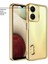 Vivo Y16 Kılıf Zebana Glint Silikon Kılıf Gold 1