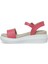 Henay 3fx Pembe Kadın Comfort Sandalet 3