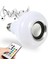 Gece Lambası Bluetooth Hoparlör Rgb Ledli Lamba Kumandalı Mp3 Çalar Ampul Renkli Ampul 2