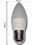 6W LED Ampul E-27 Duylu Beyaz Işık 12 Adet 2