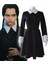 Addams Family Wednesday Kız Çocuk Kostümü 1