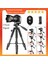 175CM Tripod Cep telefonları İçin Bluetooth Kumandalı ve Taşıma Çantalı Profesyonel Tripod 3 Ayak Stand Tripot 1