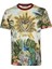 Dolce&gabbana Reggello Outlet Jungle Print T-Shirt G8KBATHH7YP 1
