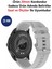 Samsung Galaxy Watch Active ve Active 2 - Galaxy Watch 3 (41MM) Uyumlu Desenli Silikon Kordon Kayış 1