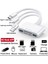 FXN-1032 Pro Type-C Lightning Usb-A To 2x Usb3.0 Sd Tf Pd Kart Okuyucu Çevirici Hub Adaptör 1