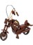 Dekoratif Ahşap Harley Davidson Motosiklet 33 cm 1