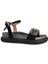 Kadın Sandalet 3A4695 Comart 4695 Camoscıo Nero 1
