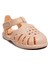 S10271 Tobby Solid Bej Ortopedik Günlük Kız Çocuk Sandalet 1