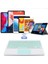 Lenovo M8 TB-8505 Uyumlu Bluetooth Klavye Touchpad Slim Kablosuz Wifi Q Klavye 3