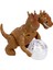 LED Işıklı Gerçek Görünümlü Sesli Çarpınca Dönen Toplu Yürüyen Çift Başlı Dinozor Oyuncak T-Rex 1