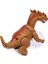 LED Işıklı Gerçek Görünümlü Sesli Çarpınca Dönen Toplu Yürüyen Çift Başlı Dinozor Oyuncak T-Rex 4