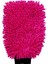 1 Adet Pembe Makarna Mikrofiber Temizlik Eldiveni Mop ve Araba Yıkama Kurulama Eldiven Mop 2