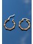 Altın Renk Boğumlu Halka Klipsli Küpe 4mm 2.5×2.5 3