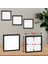 Yapışkanlı Sök Tak Pola Çerçeveler 12X12CM - 5'li Paket 4
