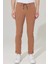 ALTINYILDIZ CLASSICS Erkek Vizon Slim Fit Dar Kesim Diyagonal Desenli Beli Bağlamalı Esnek Pantolon 1