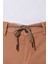 ALTINYILDIZ CLASSICS Erkek Vizon Slim Fit Dar Kesim Diyagonal Desenli Beli Bağlamalı Esnek Pantolon 2