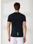 Bisiklet Yaka Koyu Mavi Erkek T-Shirt 8NPT51PJM9Z0578 5