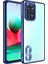 Xiaomi Redmi Note 11 Global Kılıf Kamera Korumalı Logo Gösteren Şeffaf Kapak 1
